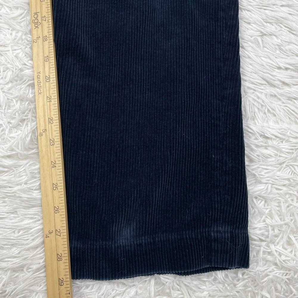 VTG Polo Ralph Lauren Pants Mens 38x30 Blue Corduroy Preston Pant Cotton Casual - Picture 13 of 15